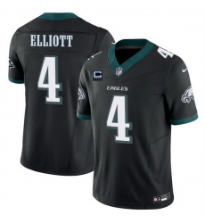 Men Philadelphia Eagles 4 Jake Elliott Black 2025 F U S E With 4 Star C Patch Vapor Untouchable Limited Throwback Stitched Football Jersey Men Philadelphia Eagles 4 Jake Elliott Black 2025 F U S E With 4 Star C Patch Vapor Untouchable Limited Throwback Stitched Football Jersey