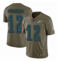 Mens Nike Philadelphia Eagles 12 Randall Cunningham Limited Olive 2017 Salute to Service NFL Jersey Mens Nike Philadelphia Eagles 12 Randall Cunningham Limited Olive 2017 Salute to Service NFL Jersey