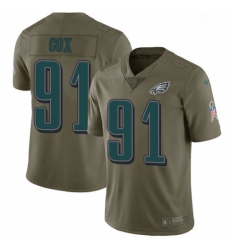 Mens Nike Philadelphia Eagles 91 Fletcher Cox Limited Olive 2017 Salute to Service NFL Jersey Mens Nike Philadelphia Eagles 91 Fletcher Cox Limited Olive 2017 Salute to Service NFL Jersey