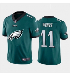 Nike Eagles 11 Carson Wentz Green Team Big Logo Vapor Untouchable Limited Jersey Nike Eagles 11 Carson Wentz Green Team Big Logo Vapor Untouchable Limited Jersey