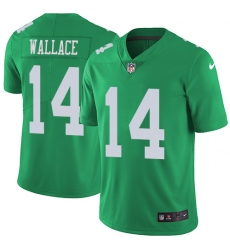 Nike Eagles #14 Mike Wallace Green Mens Stitched NFL Limited Rush Jersey Nike Eagles #14 Mike Wallace Green Mens Stitched NFL Limited Rush Jersey