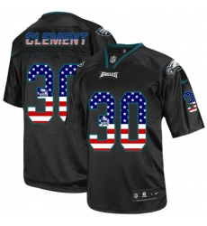 Nike Eagles #30 Corey Clement Black Mens Stitched NFL Elite USA Flag Fashion Jersey Nike Eagles #30 Corey Clement Black Mens Stitched NFL Elite USA Flag Fashion Jersey