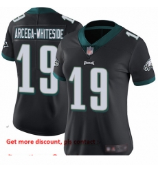 Eagles 19 JJ Arcega Whiteside Black Alternate Women Stitched Football Vapor Untouchable Limited Jersey Eagles 19 JJ Arcega Whiteside Black Alternate Women Stitched Football Vapor Untouchable Limited Jersey