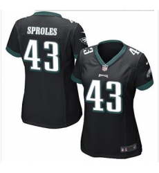 Women NEW Eagles #43 Darren Sproles Black Alternate Stitched NFL New Elite Jersey Women NEW Eagles #43 Darren Sproles Black Alternate Stitched NFL New Elite Jersey