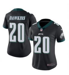 Women Philadelphia Eagles 20 Brian Dawkins Black Vapor Untouchable Limited Stitched Football Jersey Women Philadelphia Eagles 20 Brian Dawkins Black Vapor Untouchable Limited Stitched Football Jersey
