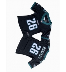 Women Philadelphia Eagles 26 Saquon Barkley Black F U S E Vapor Untouchable Limited Stitched Football Jersey Women Philadelphia Eagles 26 Saquon Barkley Black F U S E Vapor Untouchable Limited Stitched Football Jersey