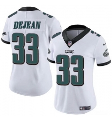 Women Philadelphia Eagles 33 Cooper DeJean White 2024 Draft Vapor Untouchable Limited Stitched Football Jersey Women Philadelphia Eagles 33 Cooper DeJean White 2024 Draft Vapor Untouchable Limited Stitched Football Jersey