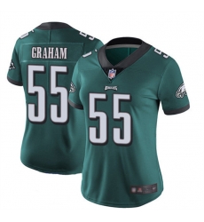 Women Philadelphia Eagles 55 Brandon Graham Green Vapor Untouchable Limited Stitched Football Jersey Women Philadelphia Eagles 55 Brandon Graham Green Vapor Untouchable Limited Stitched Football Jersey