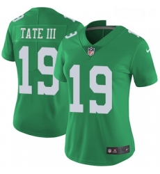 Womens Nike Philadelphia Eagles 19 Golden Tate III Limited Green Rush Vapor Untouchable NFL Jersey Womens Nike Philadelphia Eagles 19 Golden Tate III Limited Green Rush Vapor Untouchable NFL Jersey