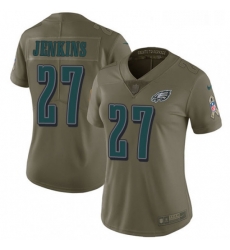 Womens Nike Philadelphia Eagles 27 Malcolm Jenkins Limited Olive 2017 Salute to Service NFL Jersey Womens Nike Philadelphia Eagles 27 Malcolm Jenkins Limited Olive 2017 Salute to Service NFL Jersey