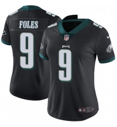 Womens Nike Philadelphia Eagles 9 Nick Foles Black Alternate Vapor Untouchable Limited Player NFL Jersey Womens Nike Philadelphia Eagles 9 Nick Foles Black Alternate Vapor Untouchable Limited Player NFL Jersey