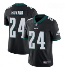 Eagles #24 Jordan Howard Black Alternate Youth Stitched Football Vapor Untouchable Limited Jersey Eagles #24 Jordan Howard Black Alternate Youth Stitched Football Vapor Untouchable Limited Jersey