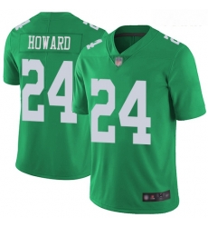 Eagles #24 Jordan Howard Green Youth Stitched Football Limited Rush Jersey Eagles #24 Jordan Howard Green Youth Stitched Football Limited Rush Jersey