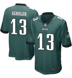 Nike Eagles #13 Nelson Agholor Midnight Green Team Color Youth Stitched NFL New Elite Jersey Nike Eagles #13 Nelson Agholor Midnight Green Team Color Youth Stitched NFL New Elite Jersey