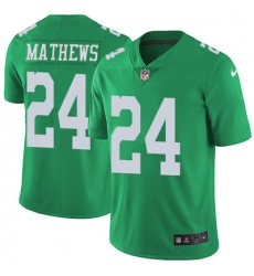 Nike Eagles #24 Ryan Mathews Green Youth Stitched NFL Limited Rush Jersey Nike Eagles #24 Ryan Mathews Green Youth Stitched NFL Limited Rush Jersey