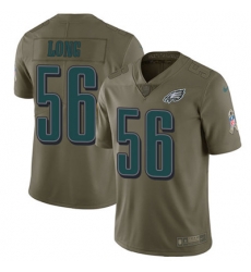 Nike Eagles #56 Chris Long Olive Youth Stitched NFL Limited 2017 Salute to Service Jersey Nike Eagles #56 Chris Long Olive Youth Stitched NFL Limited 2017 Salute to Service Jersey