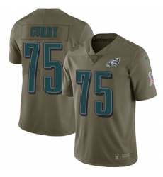Nike Eagles #75 Vinny Curry Olive Youth Stitched NFL Limited 2017 Salute to Service Jersey Nike Eagles #75 Vinny Curry Olive Youth Stitched NFL Limited 2017 Salute to Service Jersey