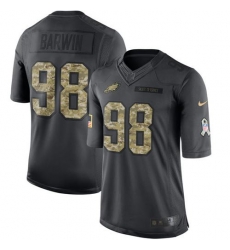 Nike Eagles #98 Connor Barwin Black Youth Stitched NFL Limited 2016 Salute to Service Jersey Nike Eagles #98 Connor Barwin Black Youth Stitched NFL Limited 2016 Salute to Service Jersey