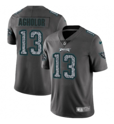 Youth Nike Eagles #13 Nelson Agholor Gray Static NFL Vapor Untouchable Game Jersey Youth Nike Eagles #13 Nelson Agholor Gray Static NFL Vapor Untouchable Game Jersey