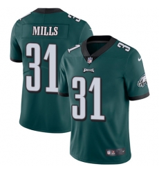 Youth Nike Eagles #31 Jalen Mills Midnight Green Team Color Stitched NFL Vapor Untouchable Limited Jersey Youth Nike Eagles #31 Jalen Mills Midnight Green Team Color Stitched NFL Vapor Untouchable Limited Jersey