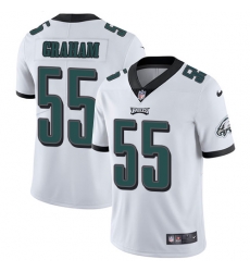 Youth Nike Eagles #55 Brandon Graham White Stitched NFL Vapor Untouchable Limited Jersey Youth Nike Eagles #55 Brandon Graham White Stitched NFL Vapor Untouchable Limited Jersey