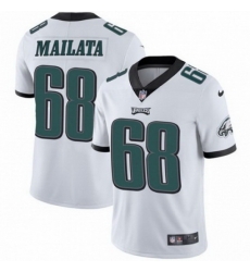 Youth Nike Eagles 68 Jordan Mailata White Vapor Untouchable Limited Jersey Youth Nike Eagles 68 Jordan Mailata White Vapor Untouchable Limited Jersey
