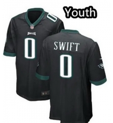 Youth Philadelphia Eagles 0 D 27Andre Swift Black 2023 Draft Vapor Limited Stitched Jersey Youth Philadelphia Eagles 0 D 27Andre Swift Black 2023 Draft Vapor Limited Stitched Jersey