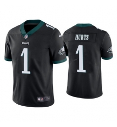 Youth Philadelphia Eagles 1 Jalen Hurts Black Vapor Untouchable Limited Stitched Football Jersey Youth Philadelphia Eagles 1 Jalen Hurts Black Vapor Untouchable Limited Stitched Football Jersey