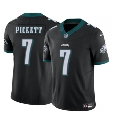 Youth Philadelphia Eagles 7 Kenny Pickett Black 2023 F U S E Vapor Untouchable Limited Stitched Football Jersey Youth Philadelphia Eagles 7 Kenny Pickett Black 2023 F U S E Vapor Untouchable Limited Stitched Football Jersey