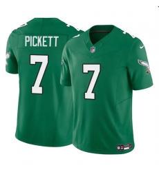 Youth Philadelphia Eagles 7 Kenny Pickett Green 2023 F U S E Throwback Vapor Untouchable Limited Stitched Football Jersey Youth Philadelphia Eagles 7 Kenny Pickett Green 2023 F U S E Throwback Vapor Untouchable Limited Stitched Football Jersey