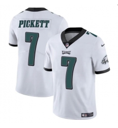 Youth Philadelphia Eagles 7 Kenny Pickett White Vapor Untouchable Limited Stitched Football Jersey Youth Philadelphia Eagles 7 Kenny Pickett White Vapor Untouchable Limited Stitched Football Jersey