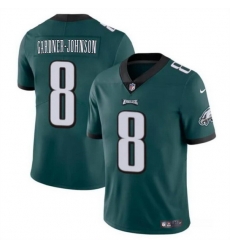 Youth Philadelphia Eagles 8 Chauncey Gardner Johnson Green Vapor Untouchable Limited Stitched Football Jersey Youth Philadelphia Eagles 8 Chauncey Gardner Johnson Green Vapor Untouchable Limited Stitched Football Jersey