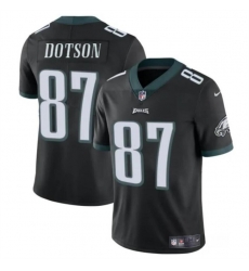 Youth Philadelphia Eagles 87 Jahan Dotson Black Vapor Untouchable Limited Stitched Football Jersey Youth Philadelphia Eagles 87 Jahan Dotson Black Vapor Untouchable Limited Stitched Football Jersey