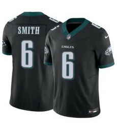 Youth Philadelphia Eagles DeVonta Smith #6 Black F U S E Stitched NFL Jersey Youth Philadelphia Eagles DeVonta Smith #6 Black F U S E Stitched NFL Jersey
