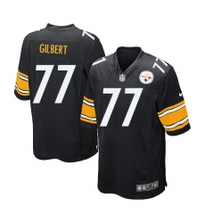 77 Marcus Gilbert Elite Black Pittsburgh Steelers Home Nike Jersey 77 Marcus Gilbert Elite Black Pittsburgh Steelers Home Nike Jersey