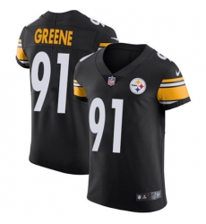 Men Nike Steelers #91 Kevin Greene Black Team Color Stitched NFL Vapor Untouchable Elite Jersey Men Nike Steelers #91 Kevin Greene Black Team Color Stitched NFL Vapor Untouchable Elite Jersey