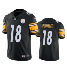 Men Pittsburgh Steelers 18 John Rhys Plumlee Black Vapor Untouchable Limited Stitched Jersey Men Pittsburgh Steelers 18 John Rhys Plumlee Black Vapor Untouchable Limited Stitched Jersey