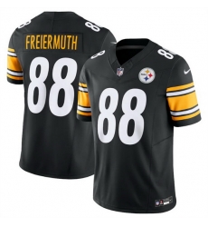 Men Pittsburgh Steelers 88 Pat Freiermuth Black 2023 F.U.S.E. Vapor Untouchable Limited Jersey Men Pittsburgh Steelers 88 Pat Freiermuth Black 2023 F.U.S.E. Vapor Untouchable Limited Jersey