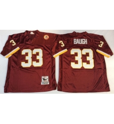 Men Redskins 33 Sammy Baugh Red M&N Throwback Jersey Men Redskins 33 Sammy Baugh Red M&N Throwback Jersey