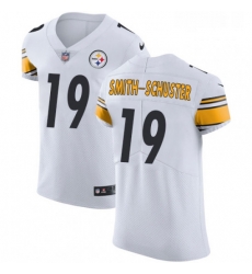 Mens Nike Pittsburgh Steelers 19 JuJu Smith Schuster White Vapor Untouchable Elite Player NFL Jersey Mens Nike Pittsburgh Steelers 19 JuJu Smith Schuster White Vapor Untouchable Elite Player NFL Jersey