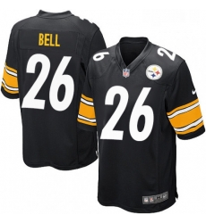 Mens Nike Pittsburgh Steelers 26 LeVeon Bell Game Black Team Color NFL Jersey Mens Nike Pittsburgh Steelers 26 LeVeon Bell Game Black Team Color NFL Jersey