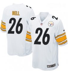 Mens Nike Pittsburgh Steelers 26 LeVeon Bell Game White NFL Jersey Mens Nike Pittsburgh Steelers 26 LeVeon Bell Game White NFL Jersey