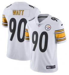 Mens Nike Pittsburgh Steelers 90 T J Watt Limited White Rush Vapor Untouchable NFL Jersey Mens Nike Pittsburgh Steelers 90 T J Watt Limited White Rush Vapor Untouchable NFL Jersey