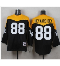 Mitchell And Ness 1967 Pittsburgh Steelers 88 Darrius Heyward Bey Black Yelllow Throwback Men 27s S Mitchell And Ness 1967 Pittsburgh Steelers 88 Darrius Heyward Bey Black Yelllow Throwback Men 27s S