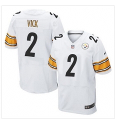 New Pittsburgh Steelers #2 Michael Vick White NFL Elite Jersey New Pittsburgh Steelers #2 Michael Vick White NFL Elite Jersey