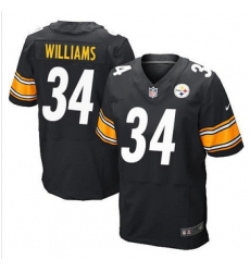 New Pittsburgh Steelers #34 DeAngelo Williams Black Team Color Mens Stitched NFL Elite Jersey New Pittsburgh Steelers #34 DeAngelo Williams Black Team Color Mens Stitched NFL Elite Jersey