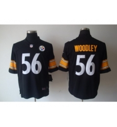 Nike Pittsburgh Steelers 56 Lamarr Woodley Black Limited NFL Jersey Nike Pittsburgh Steelers 56 Lamarr Woodley Black Limited NFL Jersey