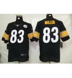 Nike Pittsburgh Steelers 83 Heath Miller black Elite NFL Jersey Nike Pittsburgh Steelers 83 Heath Miller black Elite NFL Jersey