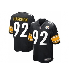 Nike Pittsburgh Steelers 92 James Harrison black Game NFL Jersey Nike Pittsburgh Steelers 92 James Harrison black Game NFL Jersey