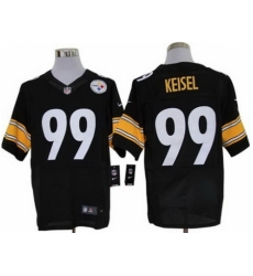 Nike Pittsburgh Steelers 99 Brett Keisel Black Elite NFL Jersey Nike Pittsburgh Steelers 99 Brett Keisel Black Elite NFL Jersey